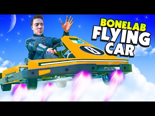 I Built a FLYING CAR In Bonelab! - Bonelab Mods Gameplay