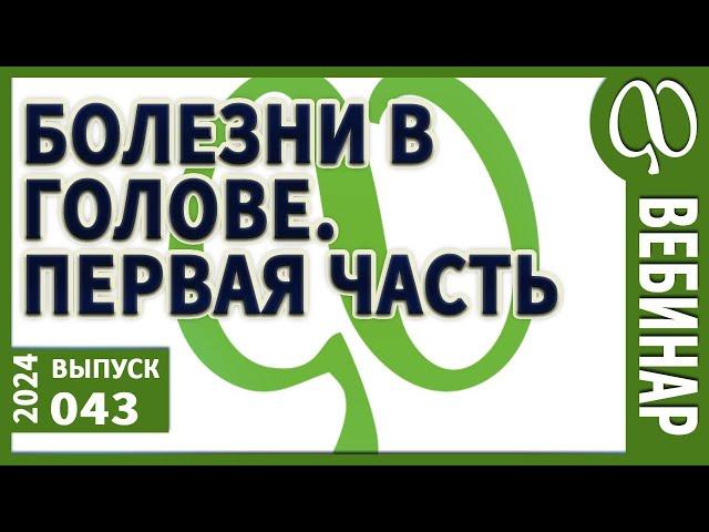 Болезни в ГОЛОВЕ. Насморк. Пазухи. Зрение. Мигрень. Зубы. Волосы. Горло. Оболочки и сам мозг. СВЯЗЬ?