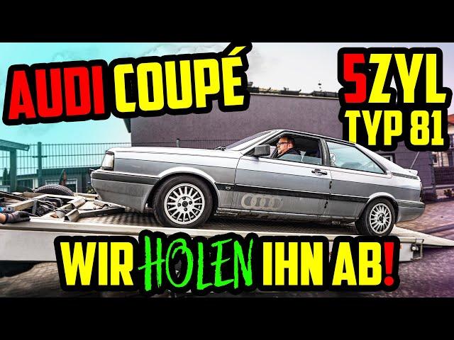 Schlachten? NIEMALS! - Audi Coupé 5Zyl Typ 81 - Marco RETTET ihn!