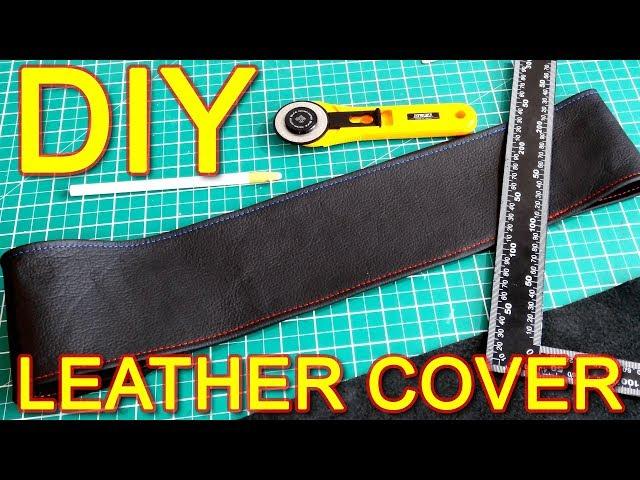 How to Make Steering Wheel Cover With Leather DIY