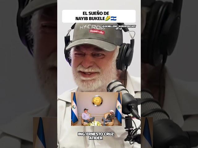 Mi experiencia con Nayib Bukele | Ernesto Cruz #shortsvideo #maíz #elsalvador  #podcast