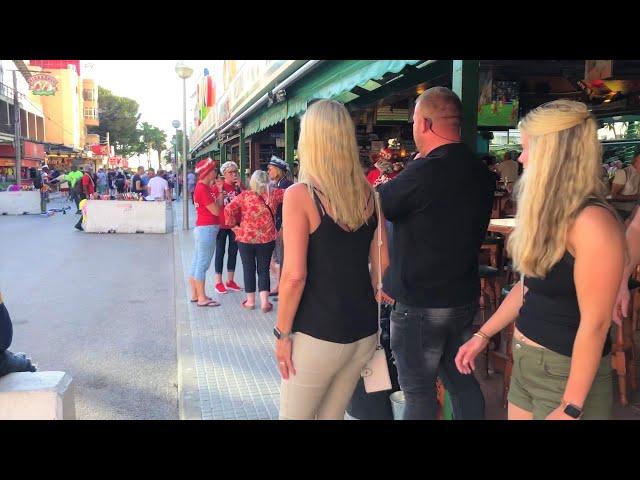 Spaziergang Schinkenstraße Strand @  Playa de Palma| Mallorca Ballermann️ El Arenal | Mai 2022