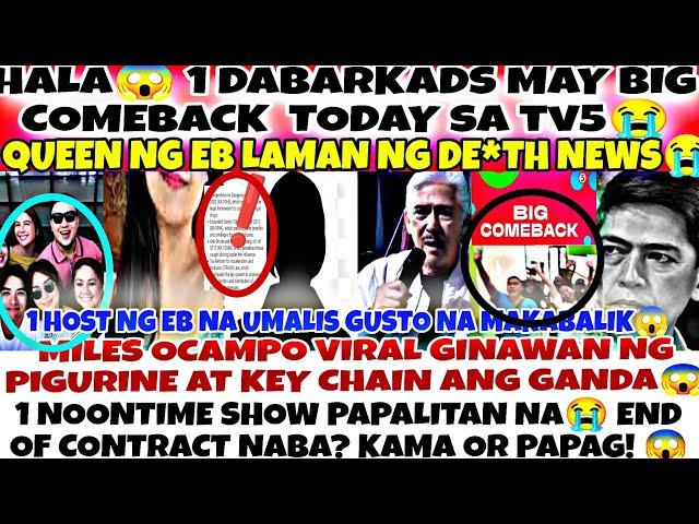 BINIGLA LAHAT 1 DABARKADS HOST NA UMALIS GUSTO NA BUMALIK SA EATBULAGA 1 QUEEN BIKTIMA NG TREATH