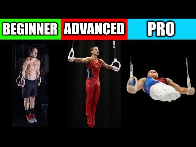 Gymnastics Rings Skills Ranked (Easy to IMPOSSIBLE)