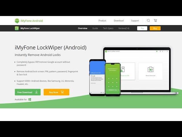 iMyFone LockWiper: How to Remove Android Screen Lock without Password