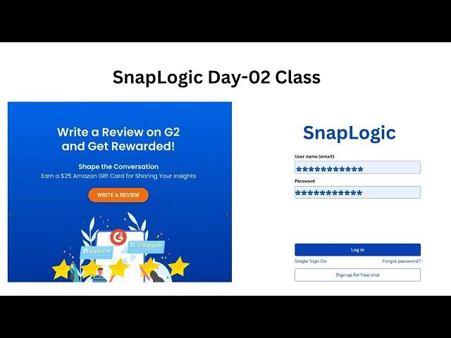 SnapLogic Day-02 Class