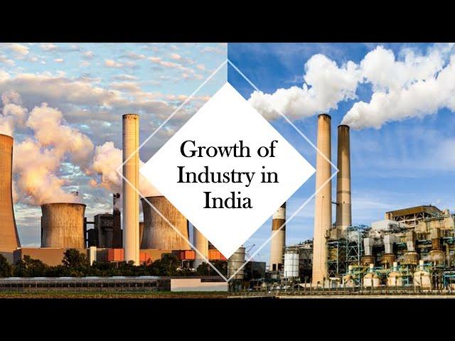 Growth of industries in india