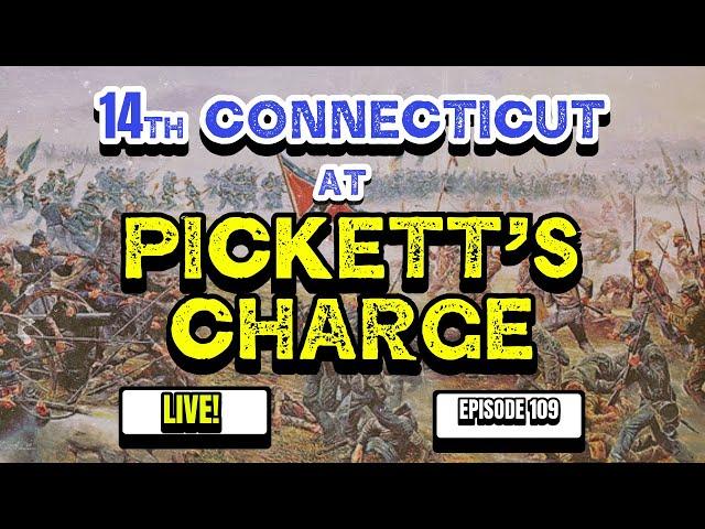 14th Connecticut Repels PICKETT'S CHARGE | Ask A Gettysburg Guide 109 #LIVE!  with LBG Chris Army