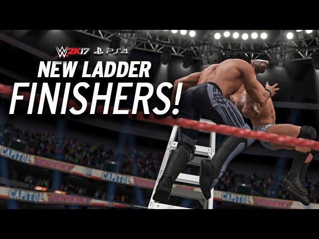 All New Ladder Finishers in WWE 2K17