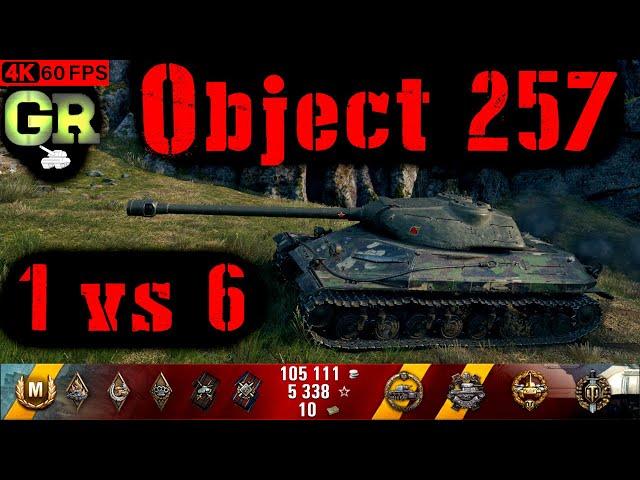 World of Tanks Object 257 Replay - 7 Kills 7.5K DMG(Patch 1.4.1)