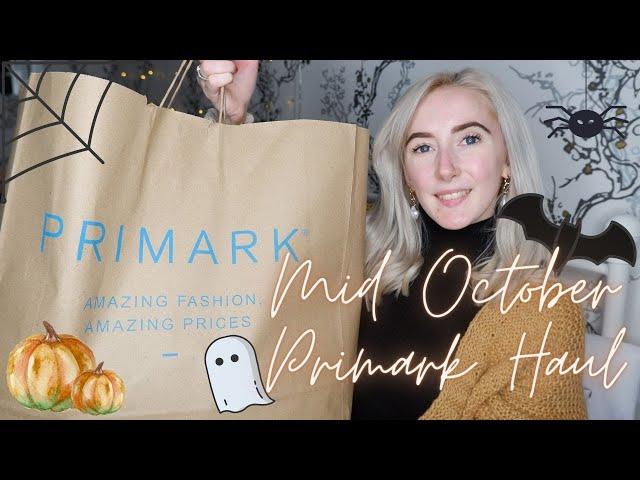 PRIMARK HAUL - MID OCTOBER | Isobel Celine