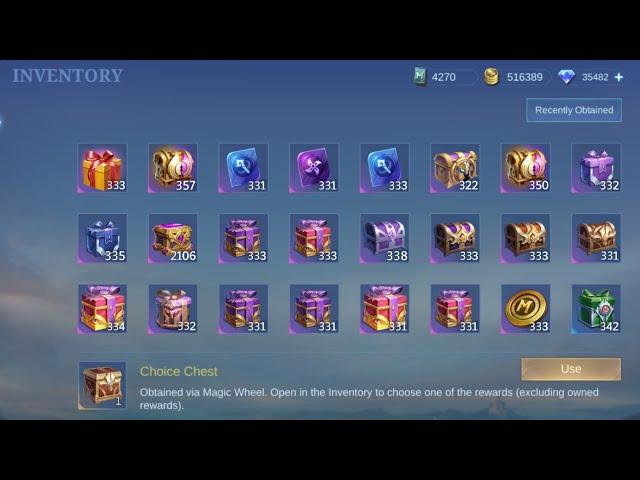 OPEN ALL MLBB CHESTS 2024