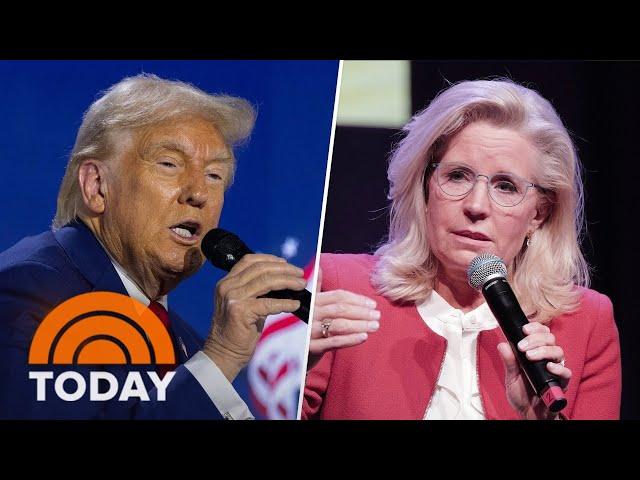 Donald Trump attacks Liz Cheney using violent language