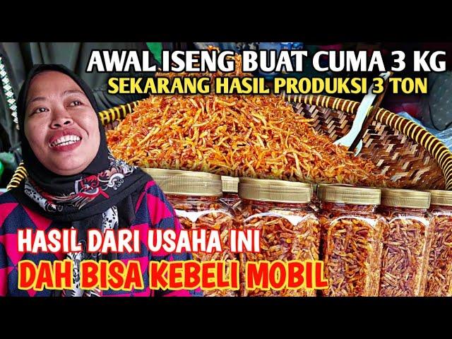 IBU HEBAT! PRODUKSI TEMBUS 3 TON.. RESEP & CARA BUATNYA DIKASIH TAU | IDE BISNIS RUMAHAN