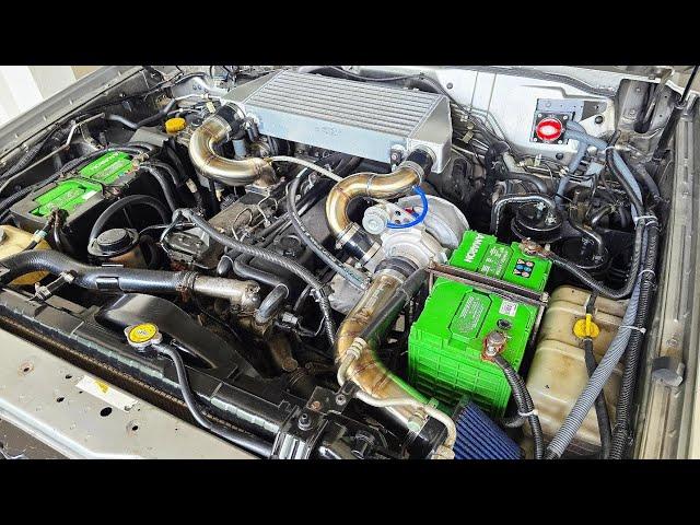 Nissan Patrol TD42 Garrett Turbo Kit - Sound Check!  WICKEDEP RACING