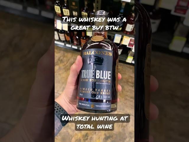 Whiskey hunting at my local total wine #whiskey #bourbon #whiskeytube #shortsvideo