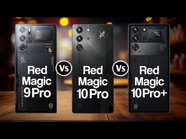 Red Magic 9 Pro Vs Red Magic 10 Pro Vs Red Magic 10 Pro+