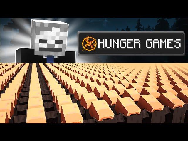 1,000,000 Villagers Simulate The HUNGER GAMES