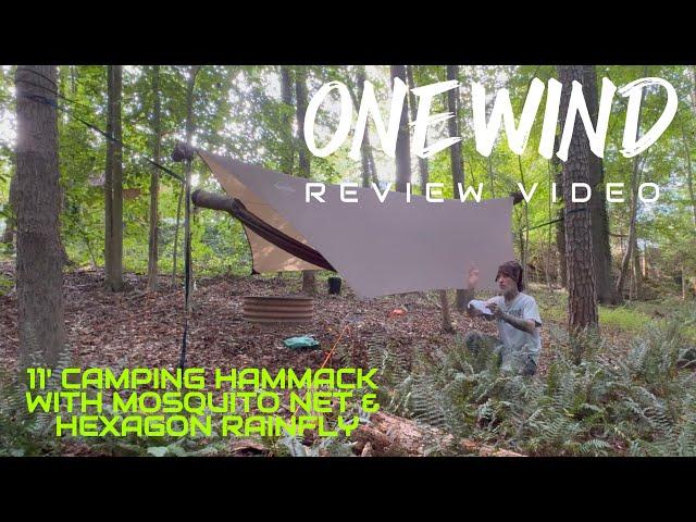 OneWind 11' Camping Hammock and 12' Rainfly Review