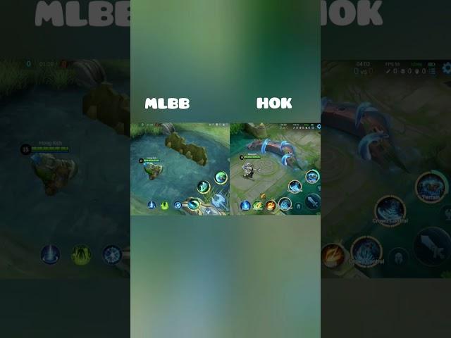 Mobile Legends Vs Honor of Kings, MLBB Vs HOK, heroes similar skill comparison, #mlbb #honorofkings