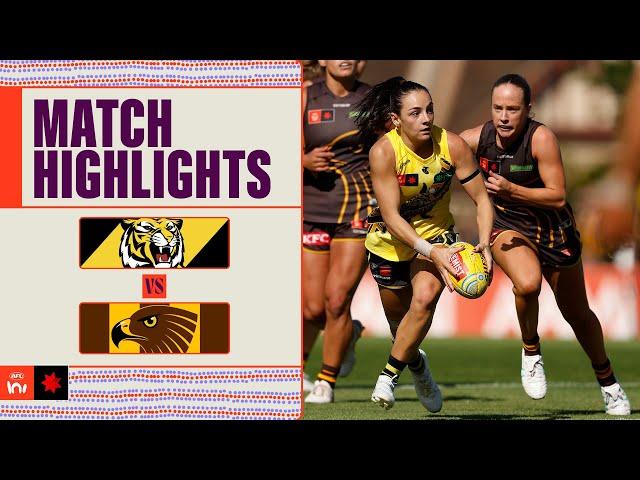 Richmond v Hawthorn Highlights | Week 10, 2024 | AFLW