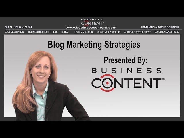 Business Content Blog Marketing