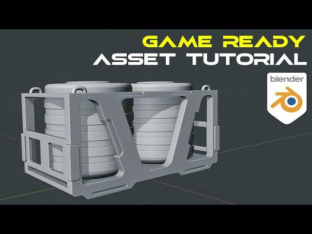 Turn your high-poly mesh into a GAME-READY asset!