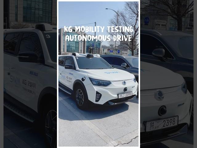 KG Mobility (KGM / SsangYong) Autonomous Drive Test mule