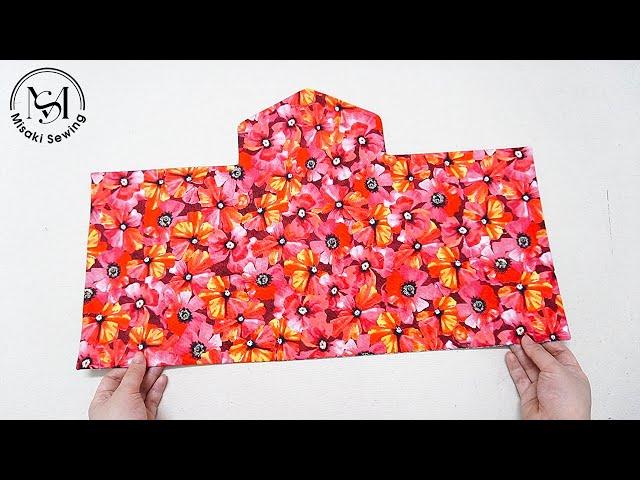 WOW! Great Idea  So Easy Sewing A Crossbody Bag With 3 Compartments