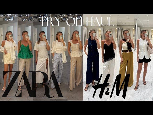 Latest ZARA and H&M *** | Try On HAUL | ***