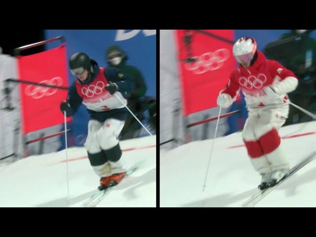 Mogul Skiing: Comparison of Olympic Medalists Walter Wallberg and Mikael Kingsbury