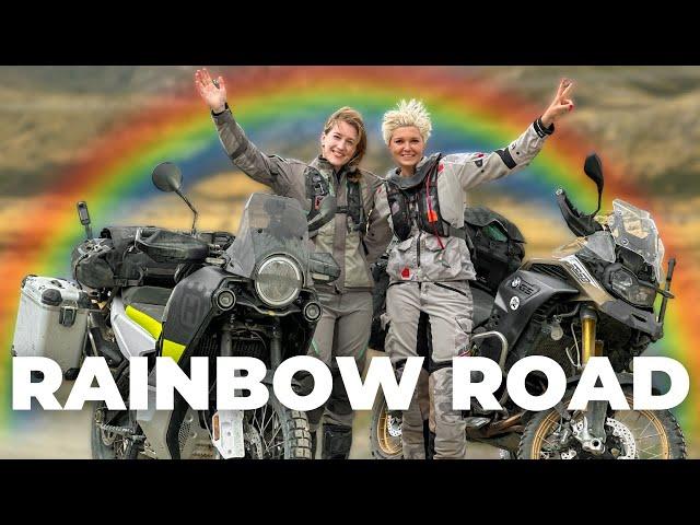 On Her Bike & Off She Goes on the Rainbow Road | Motorcycle camping trip in NEW ZEALAND [S6-E6]