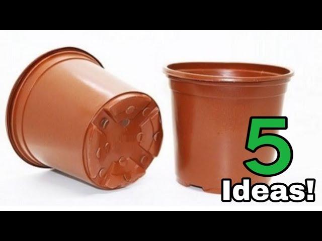 5 Super Ideas to Make with Flower Pots!