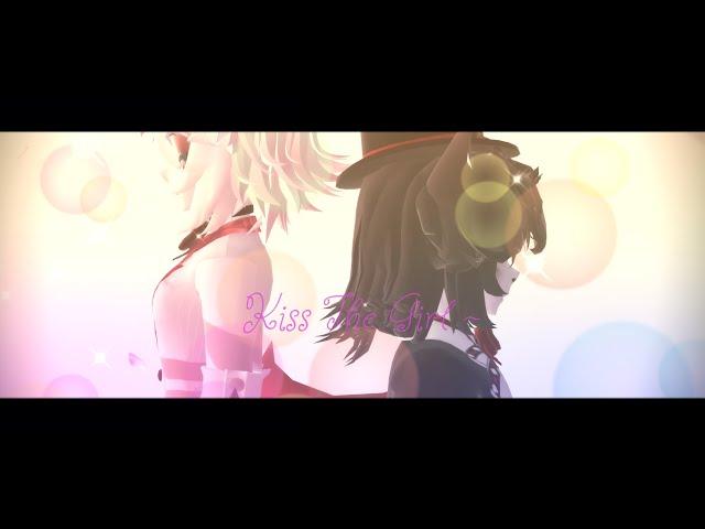 MMD X Hazbin Hotel [ Husk X Angel Dust ] Kiss The Girl