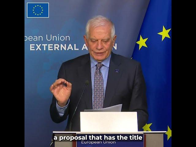 HR/VP Josep Borrell Press Remarks | Belgrade-Pristina Dialogue | 27/2/2023