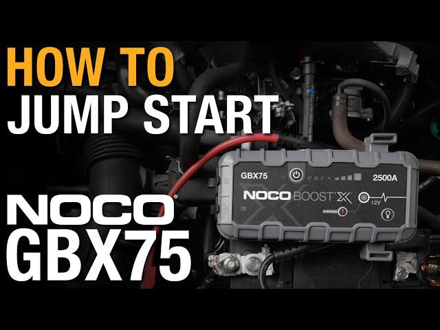 How to Jump Start using NOCO GBX75