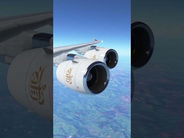 New York to Dubai Emirates A380! ️ #shorts