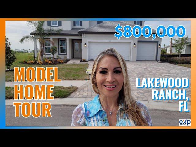 MODEL HOME TOUR - SWEETWATER By M/I Homes in LAKEWOOD RANCH, FLORIDA