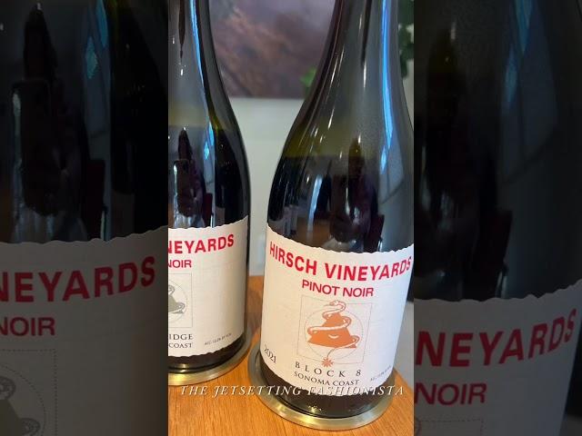 Miss This Wine Tasting & You’ll Regret It! Hirsch Vineyards' Award-Winning Wines 