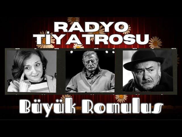  Müşfik Kenter, Güler Ökten, Şükran Güngör Friedrich Dürrenmatt'ın Büyük Romülüs Radyo Tiyatrosu 