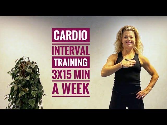 INTERVAL TRAINING CARDIO BURPEES AND JUMPSQUATS | Workout by AC (3X 15 MIN A WEEK)