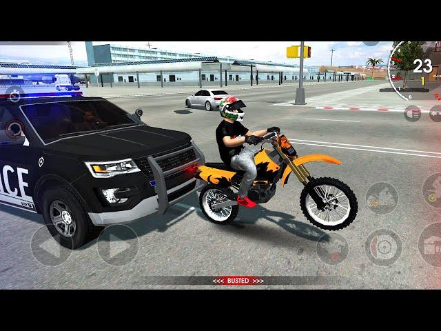 Xtreme Motorbikes Stunt Police Car, Motocross Racing bike #1 - Motor Bike Game Android Ios Gameplay