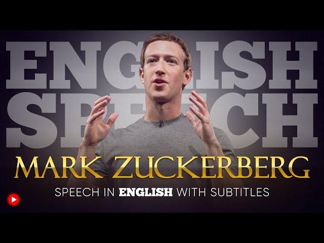 ENGLISH SPEECH | MARK ZUCKERBERG: Free Speech (English Subtitles)