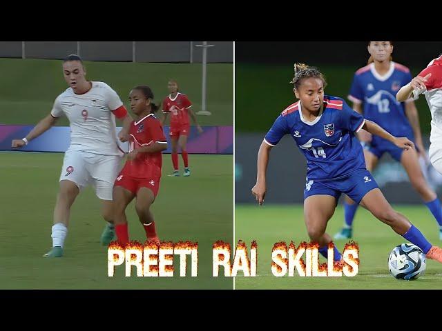 Preeti Rai Skills And Goals | Waff Women's Championship 2024