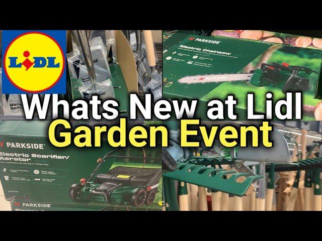 WHATS NEW Lidl Parkside Garden Event 2025 - Middle of Lidl