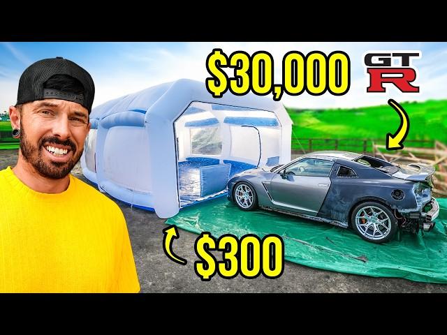 $300 CHINESE PAINT BOOTH VS $30,000 NISSAN GTR