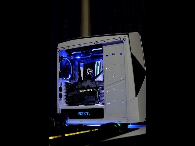 PC Build with Noctis 450 (Silver, Black & white build)