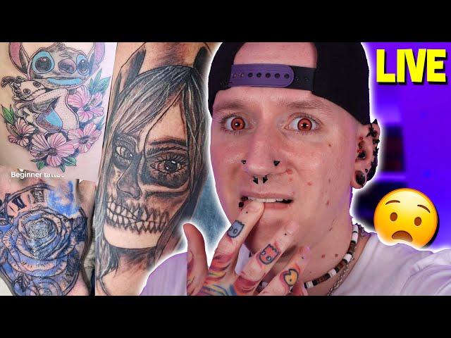 Tattoo Fails SO CURSED You'll Never Sleep Again! | Tattoos Gone Wrong LIVE | Roly