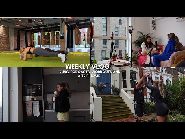 WEEKLY VLOG | Final long runs before my marathon, workouts and a few fun trips