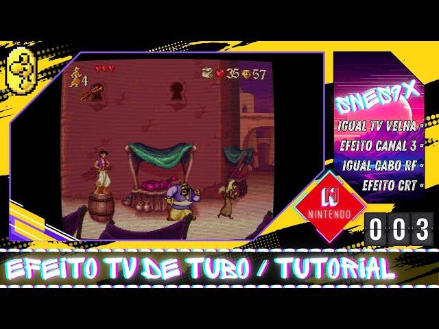 SUPER NINTENDO NO PC IGUAL TV ANTIGA (De Tubo) - Tutorial de VÍDEO| #Snes9x #07